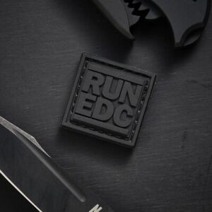 Notorious EDC “RUN EDC” RE Patch - Blacked Out