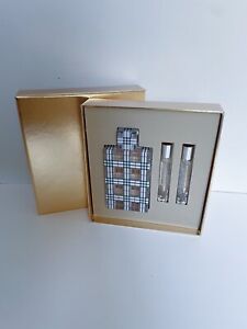 BURBERRY BRIT FOR HER 3PC SET EDP SPRAY 3.3 OZ/100 ML NIB OLD PACKAGING