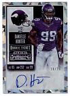 New Listing2015 Contenders Danielle Hunter Rookie Cracked Ice Ticket Auto RC #18/23