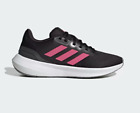 adidas Women's Run Falcon 3.0 Running Tennis Shoe Black Pink 7 7.5 8 8.5 10