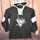 Mario Lemieux Pittsburgh Penguins  Old Time Hockey Lacer Hoodie XL  New w/ Tags