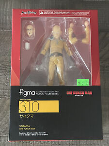 Max Factory Figma #310 Saitama One Punch Man + Wired Fabric Cape (Unopened)