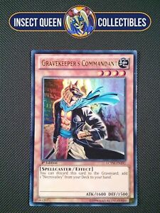 Gravekeeper's Commandant LCYW-EN191 1st Edition Ultra Rare Yu-Gi-Oh!