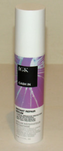 IGK Cash In Instant Repair Hair Serum 1.7 Oz 50 mL Full Size Breakage Protection