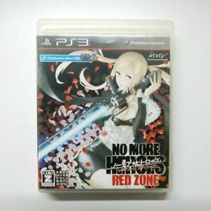 Sony PS3 PlayStation No More Heroes Red Zone Edition Japanese Software Game