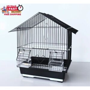 New ListingBlack Compact and Stylish Small Bird Cage Perfect House Style