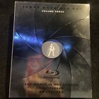 James Bond Blu-ray Collection 3 Disc Goldfinger Moonraker World is not Enough