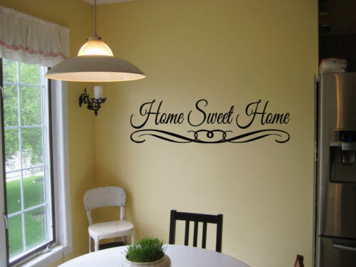 HOME SWEET HOME Vinyl lettering entry way Wall Decal Sticker Home Decor quote