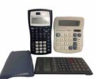 3 Calculators Lot/TI-30X II S & TI-1795SV-works Casio fx-270W Plus-Parts Only