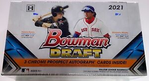 2021 Bowman Draft Baseball Jumbo HTA Hobby Box Factory Sealed