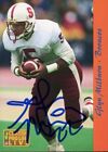 1993 Proline Live GLYN MILBURN Signed Card autograph STANFORD BRONCOS PACKERS