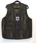 Filson Rugged Twill Cruiser Vest (L) MapleBark Camo 100% Cotton Mens NEW Hunting