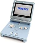 Nintendo Game Boy Advance SP AGS-101 Pearl Blue Backlit Handheld Console 2005