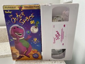 Barney in Outer Space VHS Tape 1998 Classic Collection Lyrik Studio NEVER ON TV!