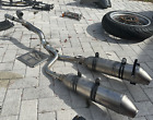 KTM Akrapovic full exahust titanium slip on muffler pipe dual LC4 625 640 660 (For: KTM)