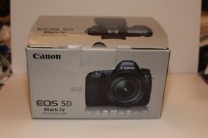 canon 5d mark iv used camera with motor drive, battery and charger