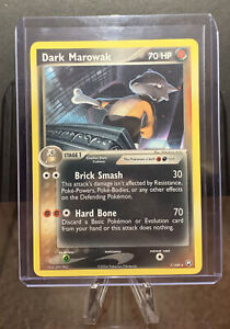 Dark Marowak - 7/109 - Rare PL Promo Pokemon 2B3 - NM