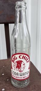 New ListingVintage Big Chief Soda Water 8oz ACL Glass Bottle From Natchitoches Louisiana