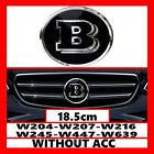 Mercedes Benz Brabus Star Black W204 W207 W216 W245 W447 W639 Badge Mirror
