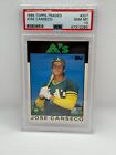 1986 Topps Traded #20T Jose Canseco Oakland A's RC Rookie PSA 10 GEM MINT