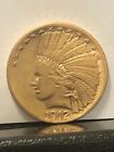 1912  USA American $10 Eagle Indian Head  --- A NICE DETAILED PRE-1933 GOLD COIN