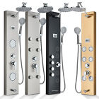 Stainless Steel Shower Panel Tower Column System Shower Rain Massage Body Jets