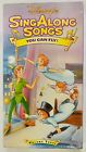 Disneys Sing Along Songs Peter Pan: You Can Fly VHS New Sealed HTF