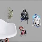 Roommates Star Wars Iconic Watercolor Peel & Stick Wall Decals 6 Darth Vader