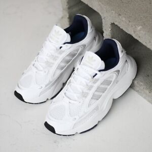 Adidas Originals Ozmillen Men’s Sneaker Running Shoe White Athletic Trainer #447