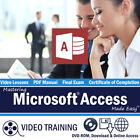 Learn Microsoft ACCESS 2019 and 365 Training Tutorial DVD-ROM Course 108 Lessons