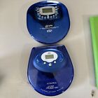 2 Audiovox Portable CD Player. Model DM8905-45B. Blue. 45 Seconds Works Great