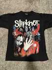 Vintage Slipknot 2004 Band Black Short Sleeve Cotton T-shirt