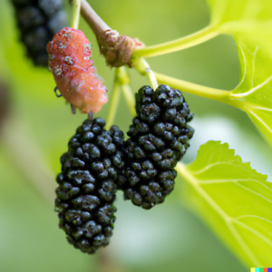 50+ Black Mulberry Tree Seeds (Morus nigra) | Sweet Edible Fruits, Free Shipping