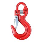 RED 17000LB Heavy Duty Half-Link Clevis Winch Hook For 3/16