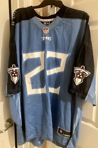 NFL Players Tennessee Titans Derrick Henry #22 Jersey Size 4XL