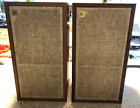 Acoustic Research ar4 AR-4 Pair (2) Walnut Wood Case Speakers