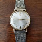 Vintage 1960's Men's Omega Watch 14 K. Gold Filled Manual Wind Runs