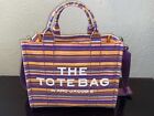 MARC JACOBS Striped Canvas Medium- The Tote Bag