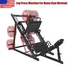 Adjustable Leg Press Machine with Calf Block Workout Equipment Strength Training