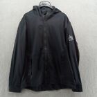 G/Fore Jacket Mens Large Black Golf Full Zip Performance Rain Magnetic Hood Pock