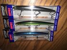 RAPALA MAX RAP  13=SP==3 DIFFERENT COLORED FISHING LURES=5-1/4