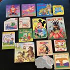 Vintage Lot of 15 Board Books- Disney-Baby Animals- Fluffy Bunny- Buzzy Bee