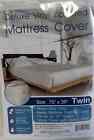 Zippered Mattress Cover Vinyl Bed Bug Proof  Water Resistant Protector 12