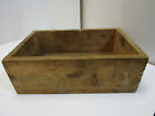 OLD WOOD-WOODEN NO NAME BLANK CRATE BOX STORAGE