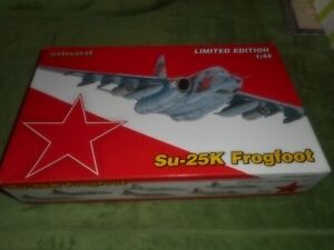 EDUARD 1150, 1/48 SU-25K FROGFOOT LIMITED EDITION PLASTIC MODEL KIT W/ EXTRAS