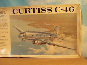 Unbuilt kit of Williams Bros. Curtiss C-46 model airplane