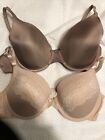 Bras Underwire Bras 36C. Lot Of Two.?Warners And Maiden form Pink And Champagne