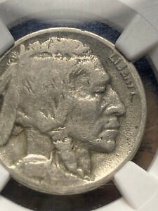 1918/7-D  Buffalo Nickel  Key Date Overdate  NGC VG, nice problem free coin