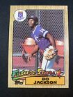 1987 Topps  Bo Jackson Rookie RC #170 Kansas City Royals Qty NM - Mint