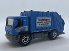 Matchbox Sanitation & Recycling 2008 Blue Garbage Truck Mattel Diecast